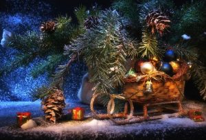Bizarne scene u Lavovu: Božićne jaslice sa figurama Bajdena i Bandere FOTO