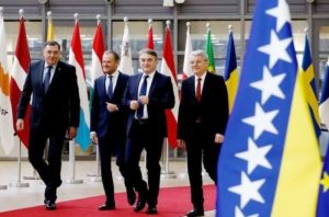 Dodik, Komšić i Džaferović završili dvodnevnu posjetu Briselu: Jedinstvo o EU putu, razlike o NATO-u