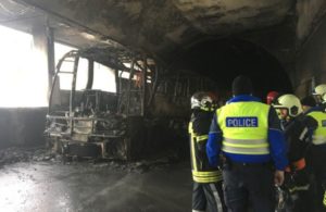 Švajcarska: U tunelu izgorio autobus učenika iz Splita
