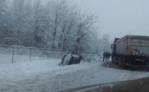 Sudar kamiona i automobila kod Banjaluke