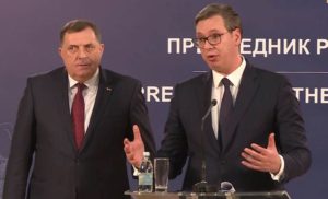 VIDEO – U Beogradu održan sastanak Vučić – Dodik