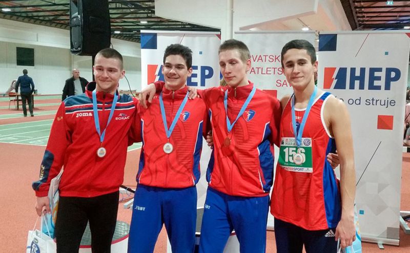 Atletičarima Borca dvije zlatne medalje na Otvorenom prvenstvu Zagreba