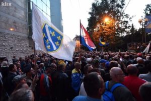 Protest bivših pripadnika tzv. Armije BiH 28. februara