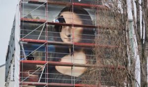 FOTO – Mona Liza na 170 kvadratnih metara hotelskog zida
