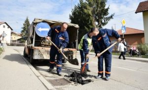 U Banjaluci počela sanacija gradskih ulica