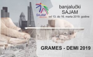Banjalučki sajam Grames – Demi od 13. do 16. marta 2019.