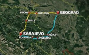 Sve o auto-putu Beograd-Sarajevo