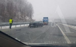 Saobraćajna nezgoda na autoputu Banjaluka – Prnjavor