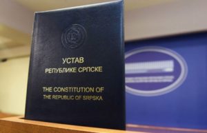 Danas 27 godina od donošenja prvog Ustava Republike Srpske