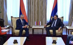 U Banjaluci razgovarali Milorad Dodik i Јevgenije Primakov