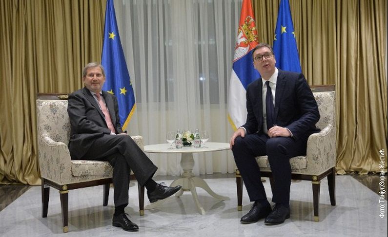 Vučić i Han o evrointegracijama, regionu, dijalogu