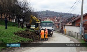 Sanacija Banijske i Ljevčanske ulice po završetku radova na putu za Motike