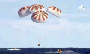 VIDEO – Svemirska kapsula Ilona Maska uspješno se vratila na zemlju