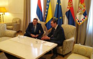 Hitan sastanak Vučića i Dodika – tema Haradinaj