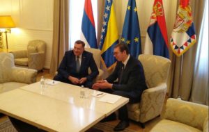 Hitan sastanak Vučića i Dodika – tema Haradinaj