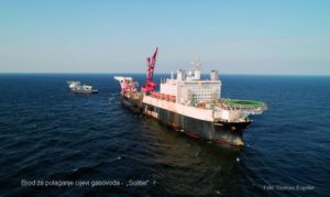 Počeli radovi na postavljanju cijevi gasovoda „Sjevernog toka 2“ u ruskim vodama