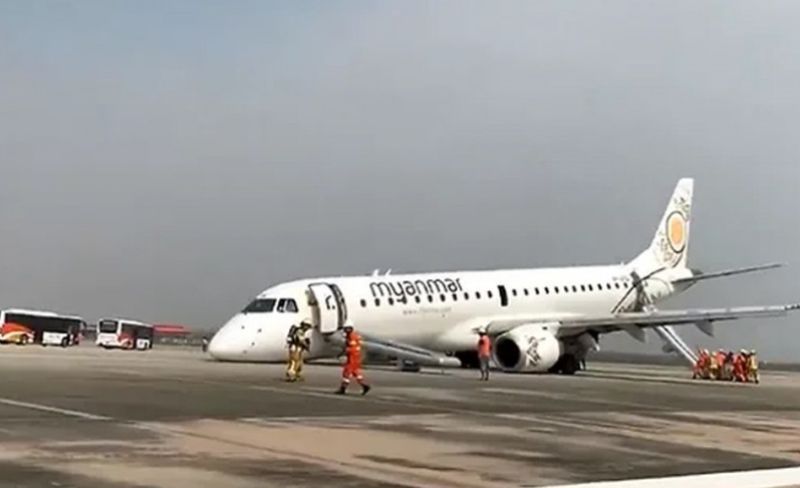 VIDEO – Pilot prizemljio avion bez prednjih točkova