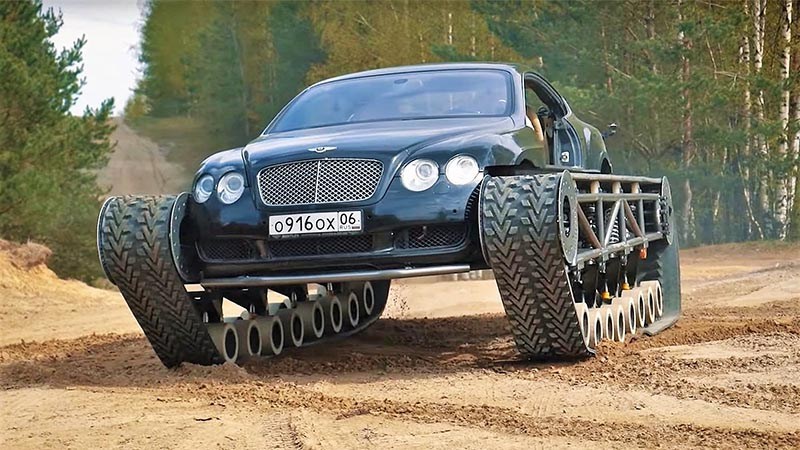 VIDEO – Ruski mehaničar pretvorio Bentley-a u „Ultratank“