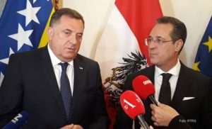 Dodik-Štrahe: Austrija podržava vojnu neutralnost BiH