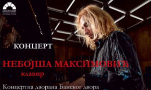 Koncert Nebojša Maksimović – klavir