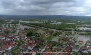 Na području Prijedora poplavljeno oko 400 kuća, a zaplavljeno 1.350