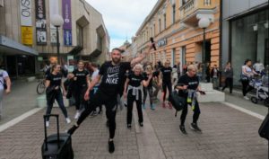 Sport Vision flash mob na ulicima Banjaluke