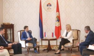 Predsjednica RS razgovarala sa premijerkom Srbije