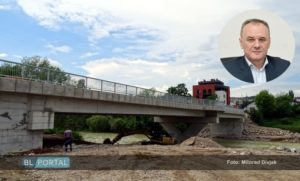 FOTO – Sandić: U toku završni radovi na izgradnji novog mosta u Banjaluci