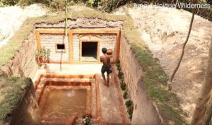 VIDEO – Golim rukama iskopao rupu i u njoj napravio podzemnu kuću i bazen
