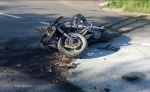 Nesreća u Palama: Motorista sletio sa puta, u bolnicu prebačen sa težim povredama