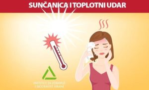 Sunčanica i toplotni udar: Kako ih prepoznati i šta raditi kad se dogode