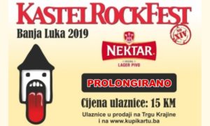 Kastel Rock Fest 2019. prolongiran za 7. septembar!!!