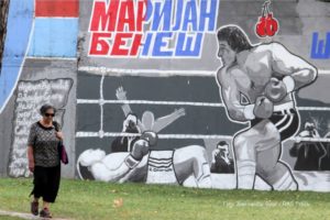 FOTO – Preko puta dvorane “Borik” osvanuo mural posvećen Marijanu Benešu