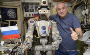Poslije dvije sedmice u svemiru ruski robot Fedor stigao na Zemlju