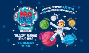 Festival za djecu “Prokids” u Banjaluci od 04. do 06. oktobra