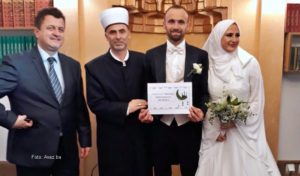 Amel Tuka se šerijatski vjenčao s izabranicom Aminom