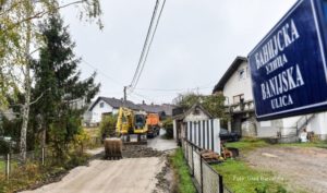 Počela sanacija Banijske ulice u naselju Petrićevac