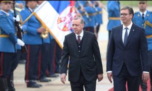 Svečani doček za Erdogana u Beogradu, u toku sastanak sa Vučićem