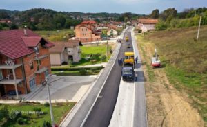 FOTO – Završni radovi na saobraćajnici kroz naselje Šargovac