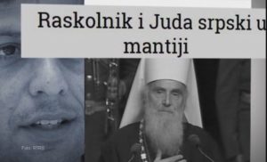 Nedopustivo Vukanovićevo i Mektićevo vrijeđanje patrijarha