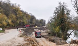 Dobar tempo radova u Priječanima, klizište najveći problem