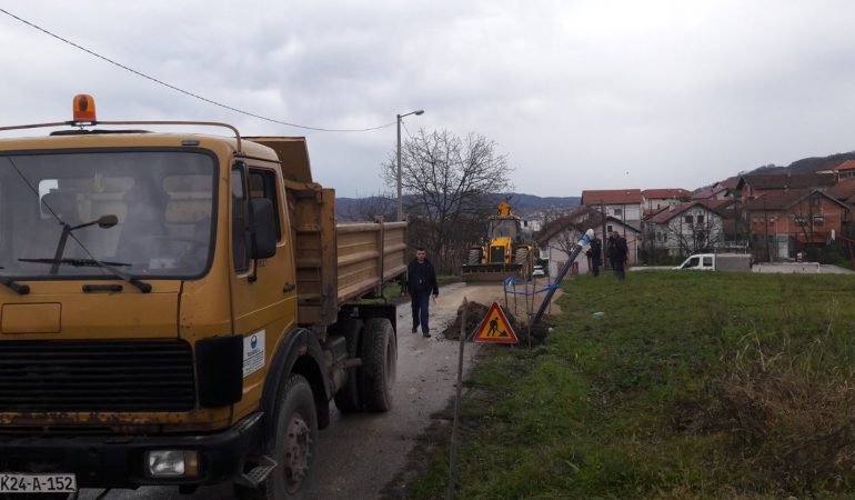 Počela izgradnja sekundarnog cjevovoda u Ulici Jasmira Malčića