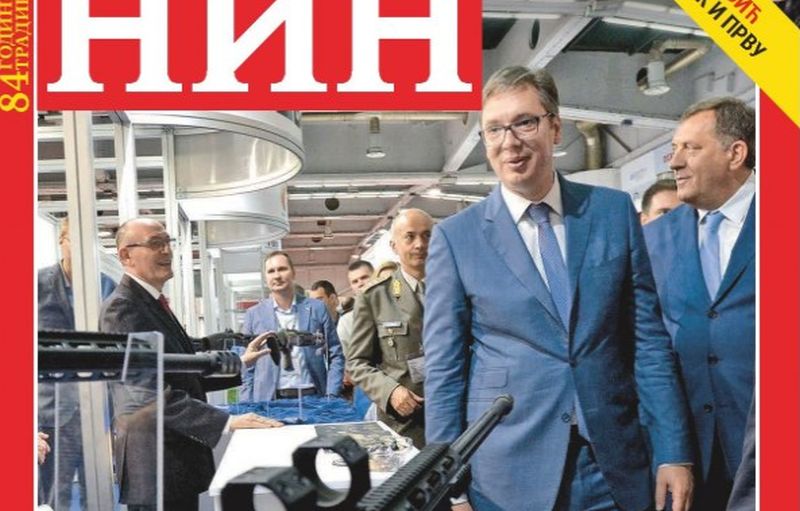 Vučić “na nišanu” na naslovnoj NIN-a – Čitaoci: “Skandalozno”, “Povucite broj, spasite se bruke”