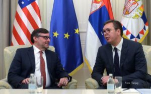 Vučić: Zadovoljan sam sadržajem razgovora sa Palmerom