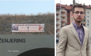 Ivan Begić prijavio policiji postavljanje novog transparenta na auto-putu