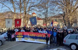 VIDEO – “Sviće zora” – Beogradski sindikat podržao odbranu svetinja