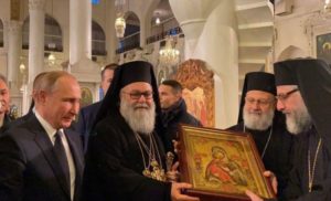 Vladimir Putin posjetio grob Svetog Jovana Krstitelja u Damasku