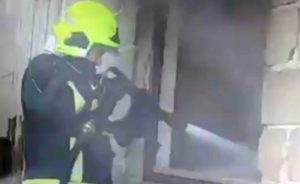 VIDEO – Jedno lice povrijeđeno u požaru u Bistrici kod Banjaluke