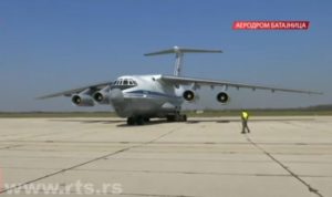 U Beograd sletjela prva 2 od 11 aviona sa humanitarnom pomoći iz Rusije