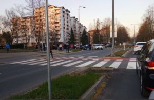 Saobraćajna nezgoda u banjalučkom naselju Obilićevo